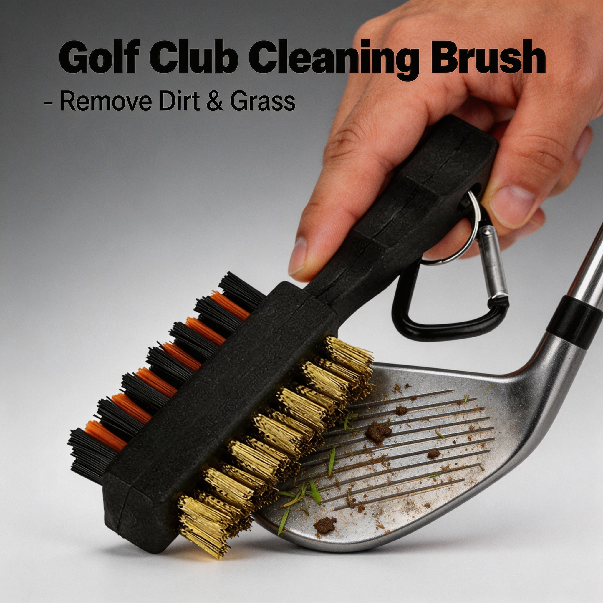 Sneaker Care Products - Golf Club Brush Cleaner Waterproof Design