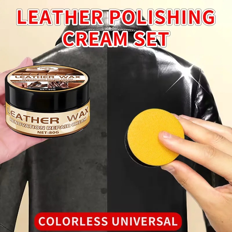 Sneaker Care Products - Universal Leather Care Set: Shoe Polish