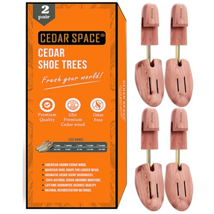 Shoe Tree Cedar - Cedar Space Wooden Shoe Stretcher Tree,