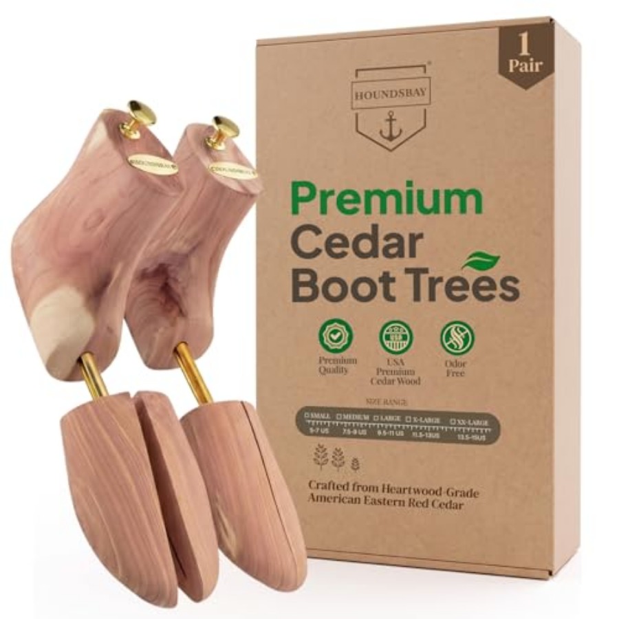Shoe Tree Cedar - HOUNDSBAY Boot Trees, Cedar Boot Tree