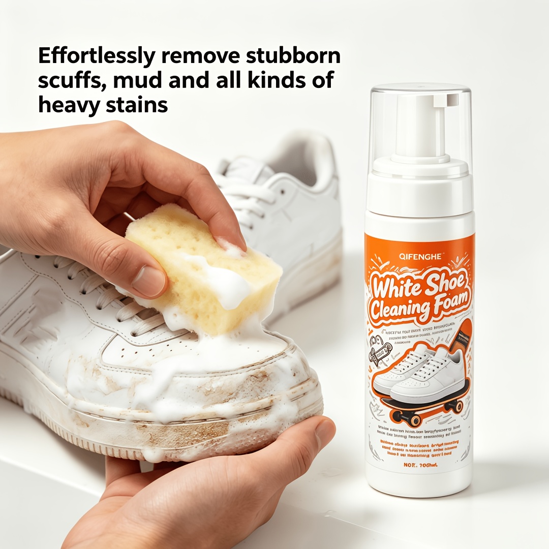 Portable No Rinse White Shoe C - đánh giá và giá Sneaker Care Products