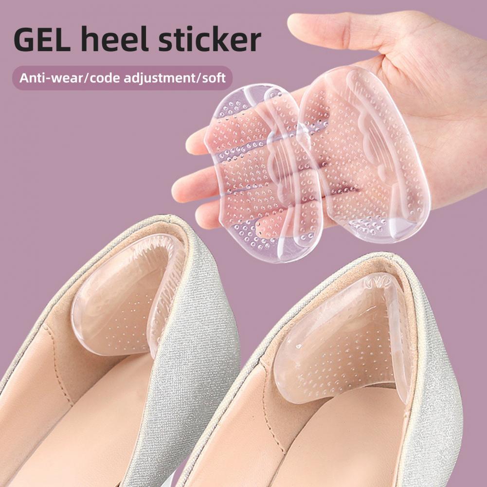 1 Pair Gel Heel Pad Self-adhes - đánh giá và giá Heel Liner Grip