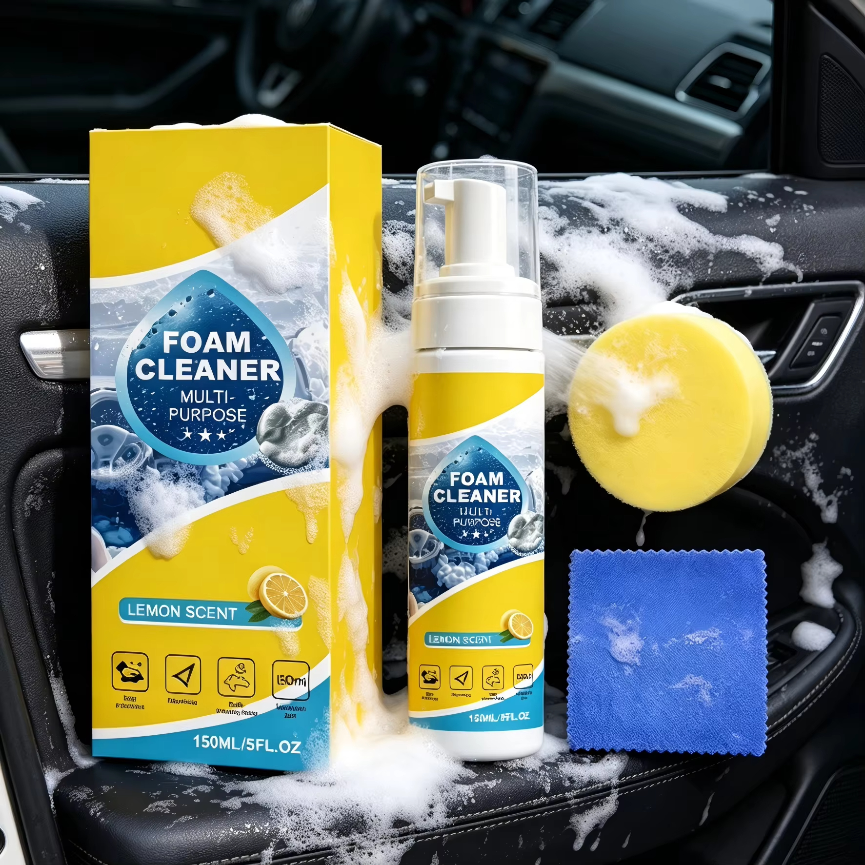 Multi-Purpose Foam Car Interio - đánh giá và giá Sneaker Care Products