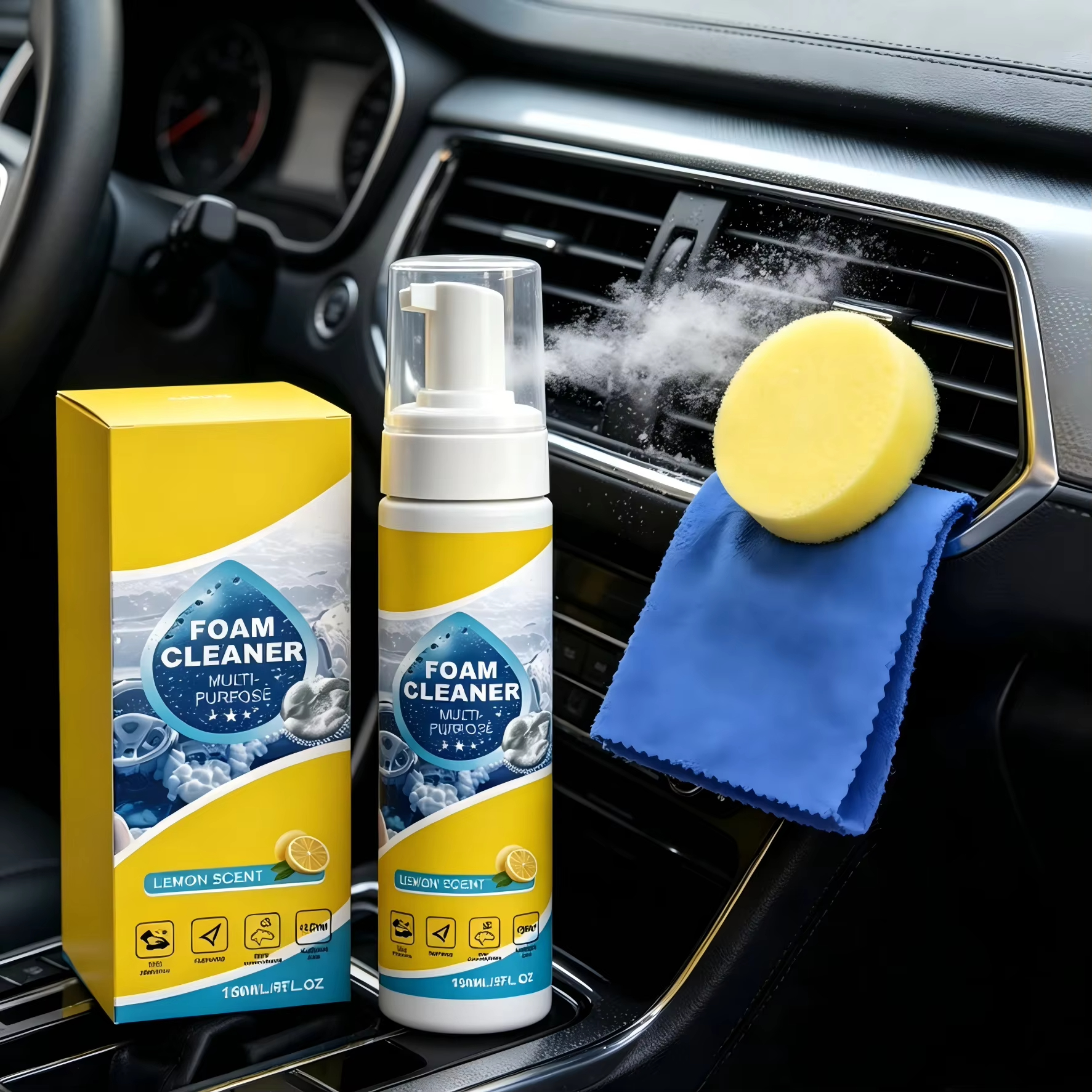 Multi-Purpose Foam Car Interio - đánh giá và giá Sneaker Care Products