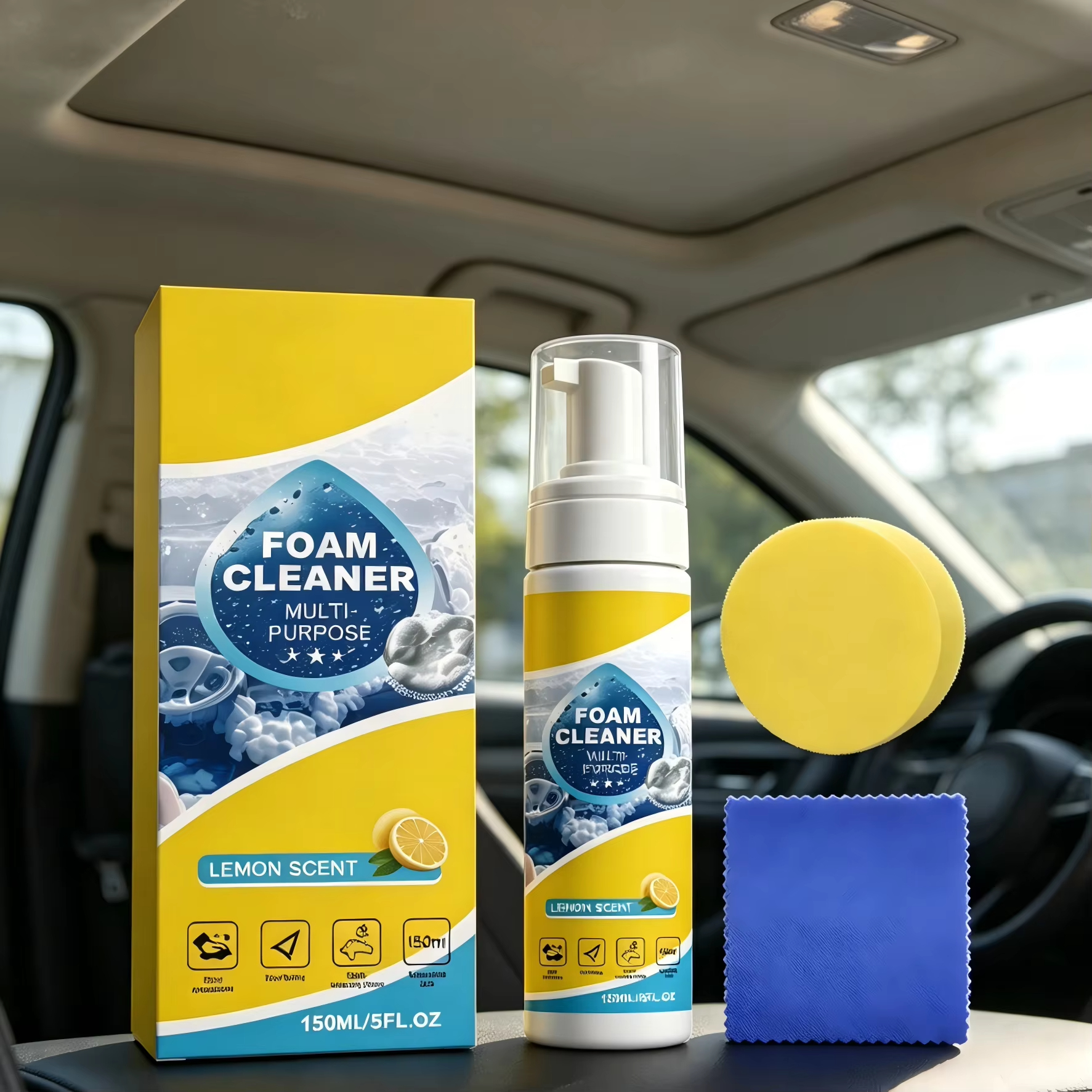 Multi-Purpose Foam Car Interio - đánh giá và giá Sneaker Care Products