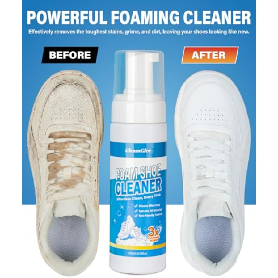 Shoe Cleaner 6.76 oz Deep-Clea - đánh giá và giá Sneaker Cleaning Kit
