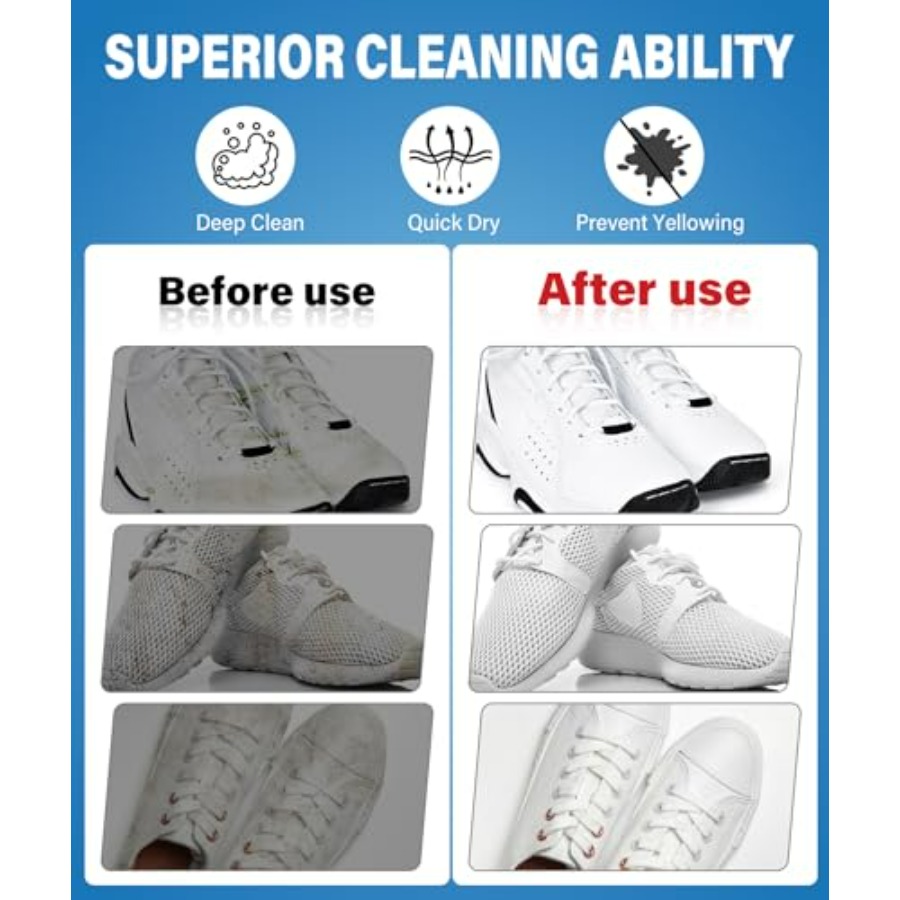Shoe Cleaner 6.76 oz Deep-Clea - đánh giá và giá Sneaker Cleaning Kit