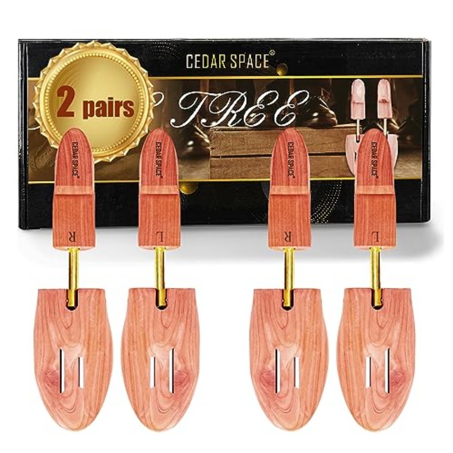 Cedar Space Wooden Shoe Stretc - đánh giá và giá Shoe Tree Cedar