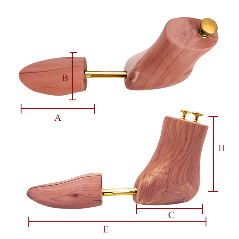 Men's and Women's Single Tube  - đánh giá và giá Shoe Tree Cedar