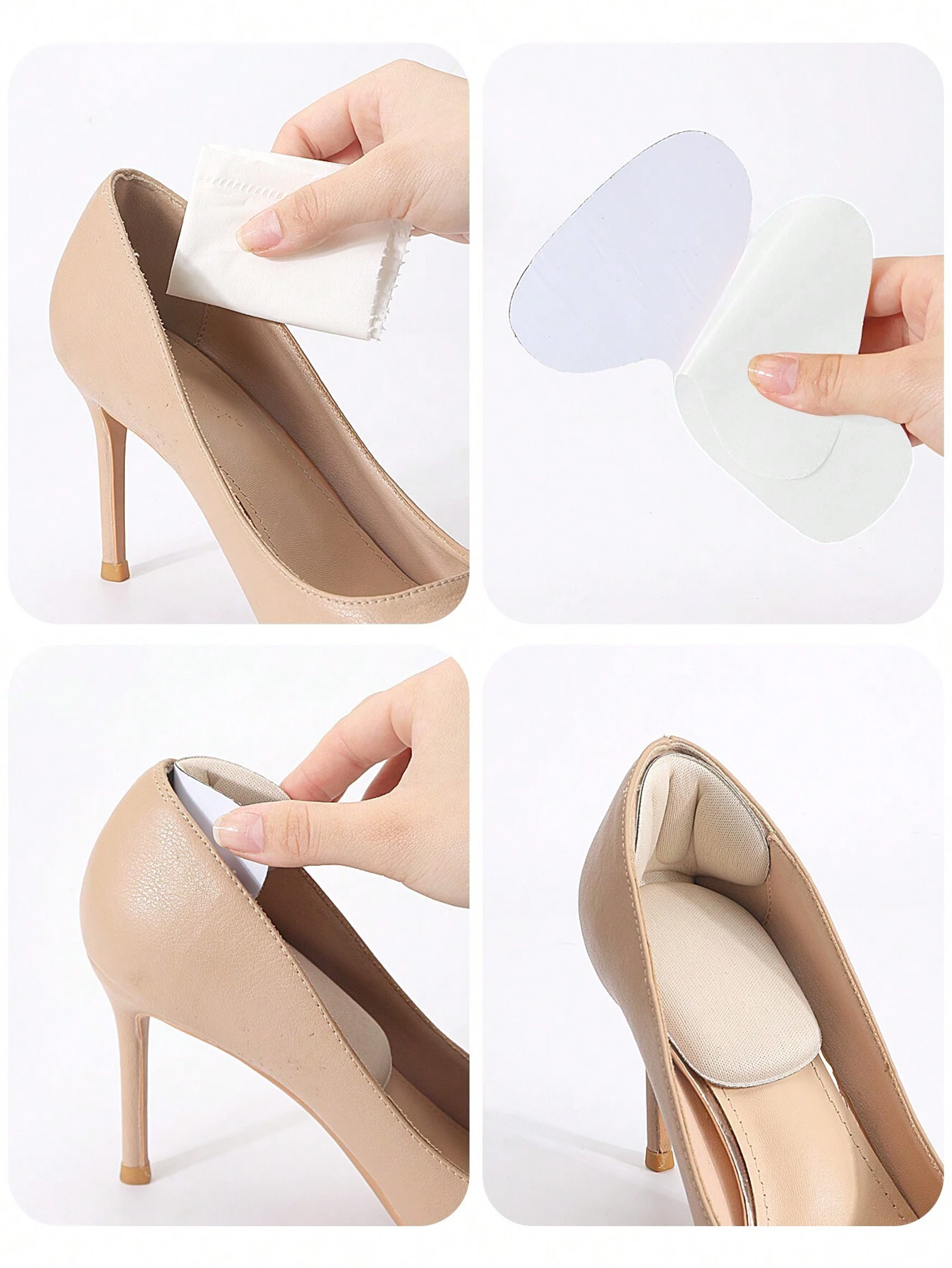 Soft Heel Cushion Liners & Gri - đánh giá và giá Heel Liner Grip