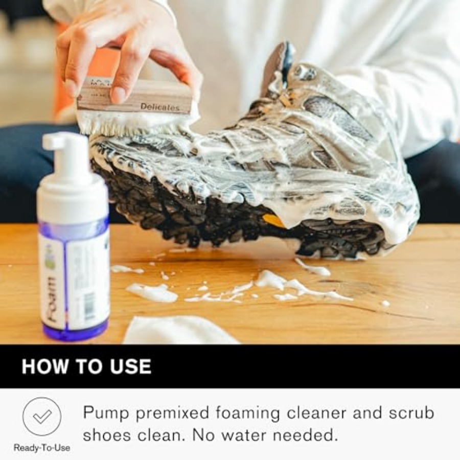 Shoe Cleaner, 2-Piece Set, Rea - đánh giá và giá Ideal Sneaker Care