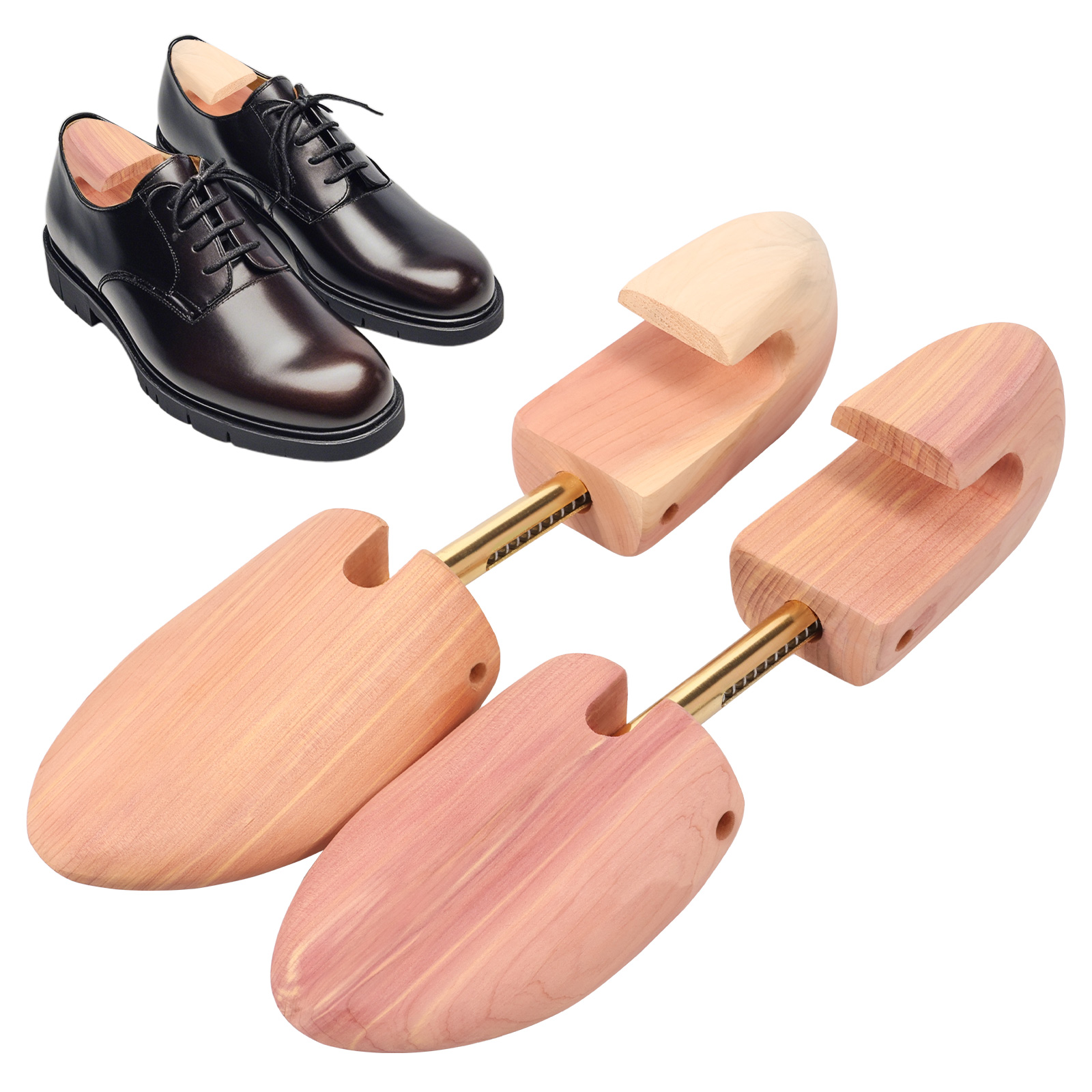 2Pcs Cedar Shoe Trees for Men  - đánh giá và giá Shoe Tree Cedar