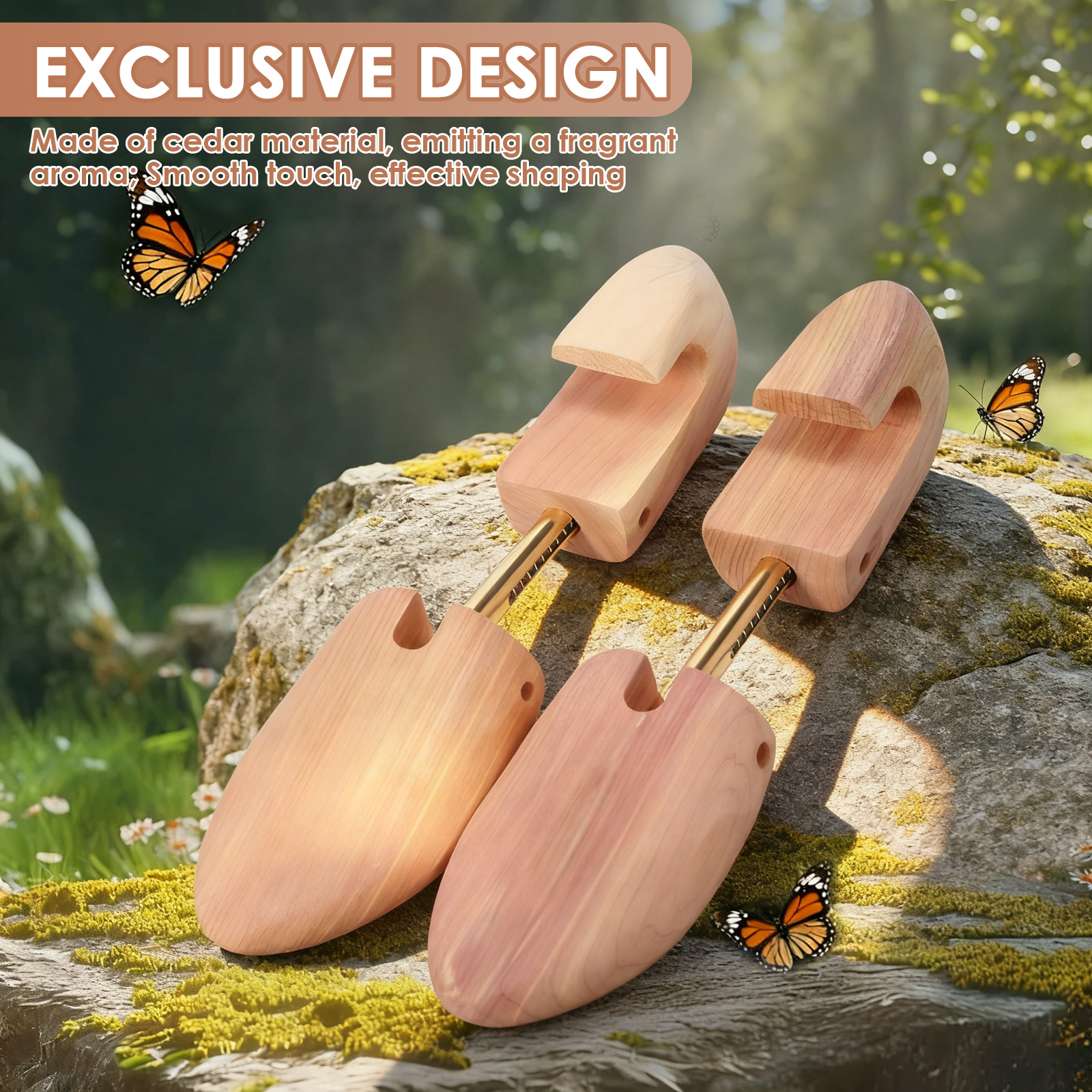 2Pcs Cedar Shoe Trees for Men  - đánh giá và giá Shoe Tree Cedar