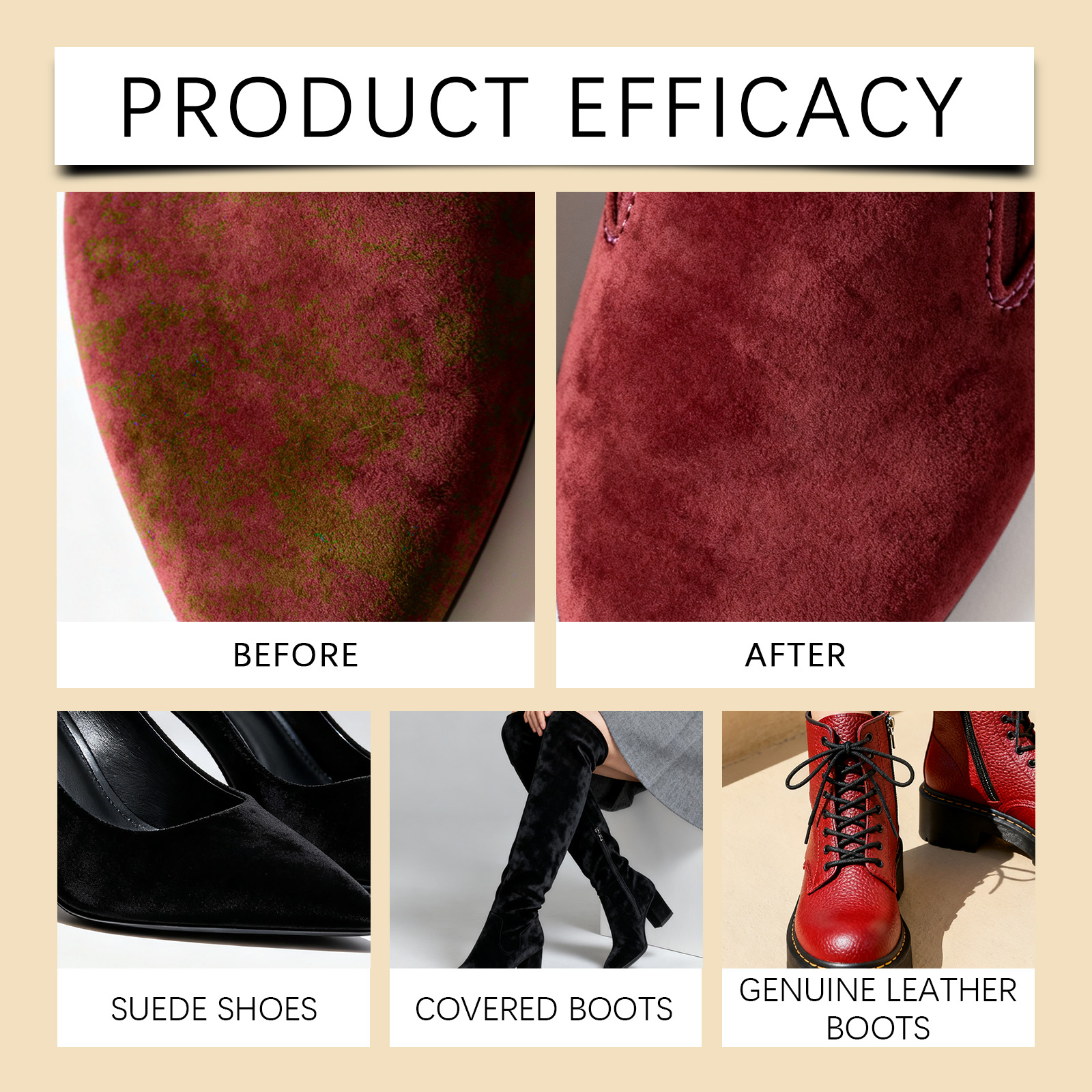 Suede Cleaner Spray Nubuck Car - đánh giá và giá Sneaker Cleaning Kit