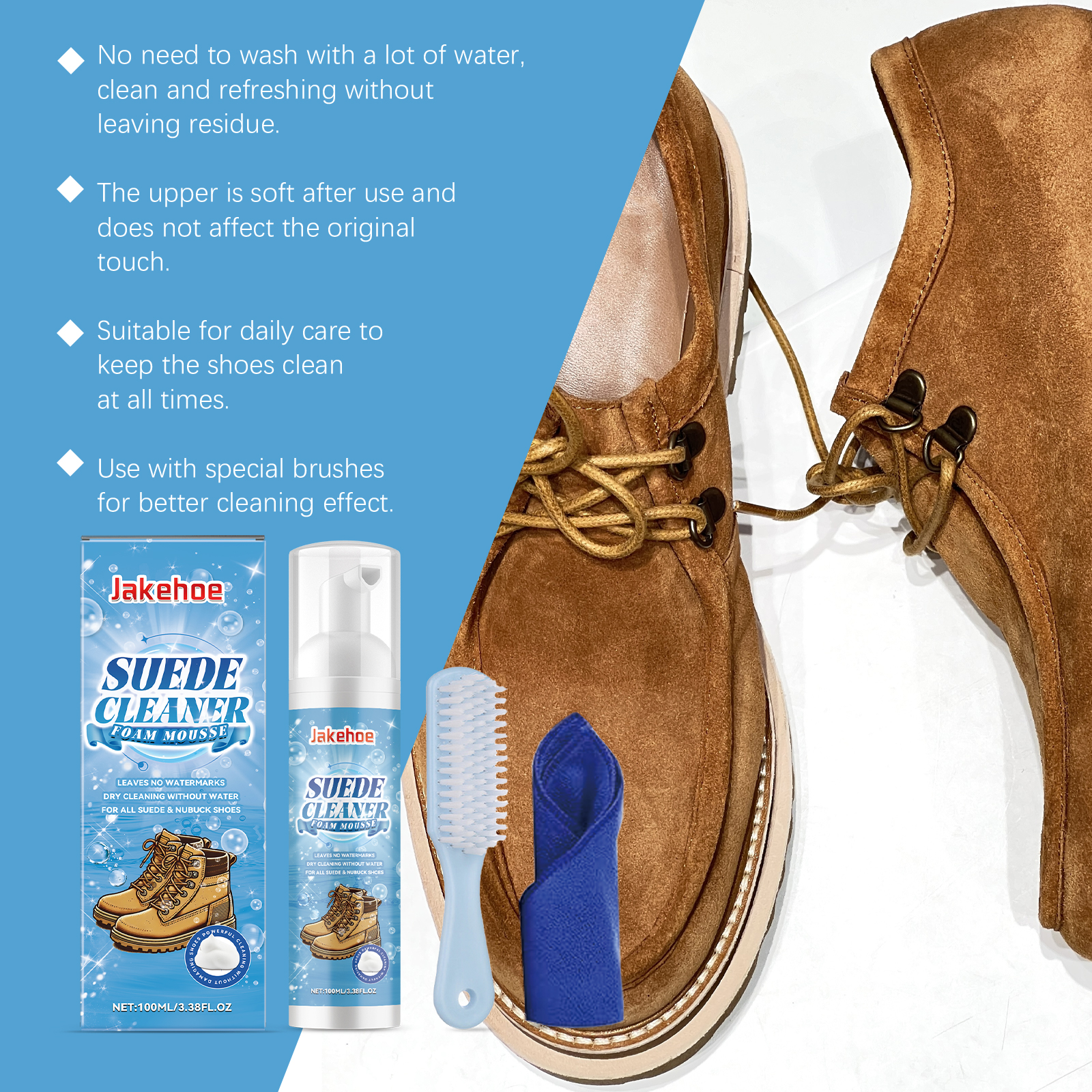 Suede Cleaner Kit Leather Velv - đánh giá và giá Sneaker Cleaning Kit