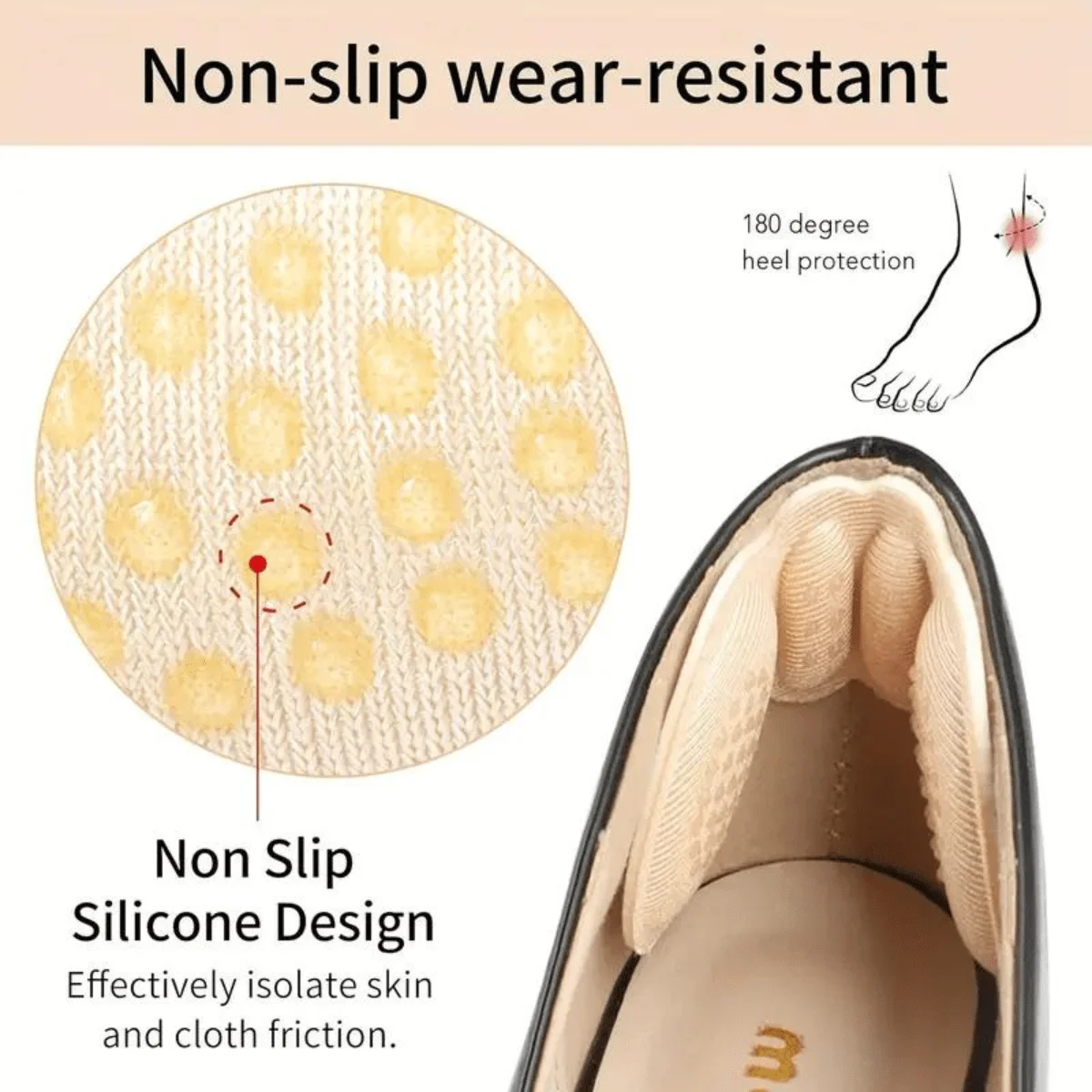 6 pcs Heel Grips Liner Cushion - đánh giá và giá Heel Liner Grip
