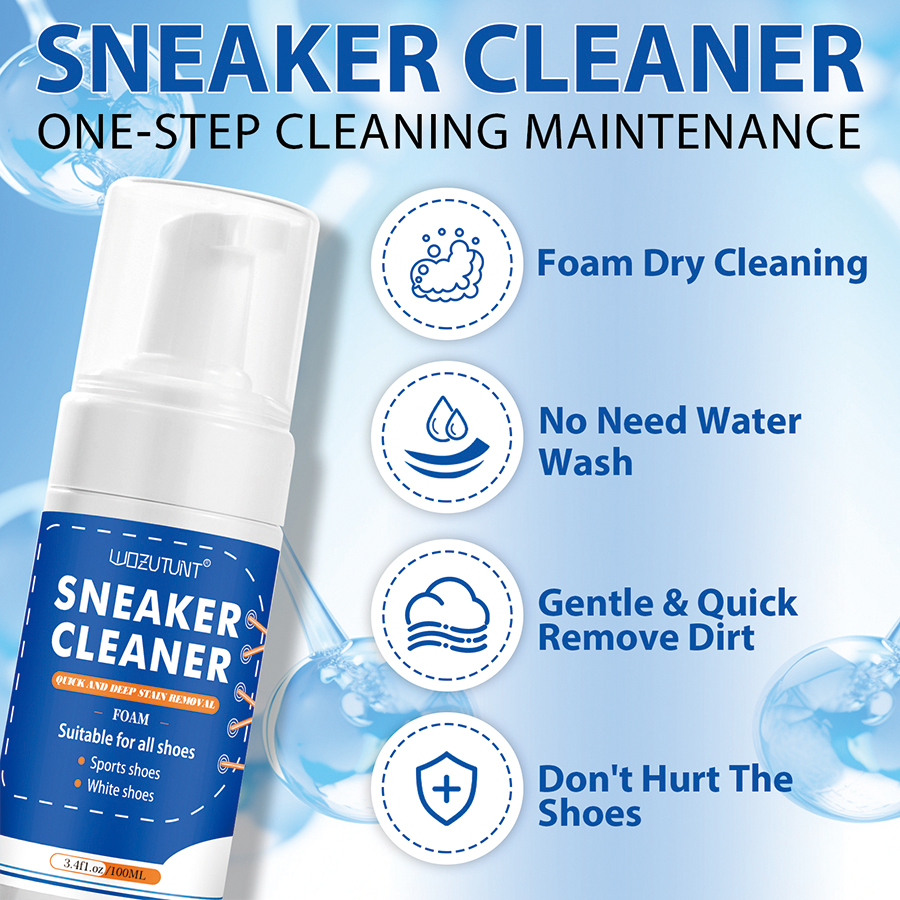 100ml White Shoe Cleaner No-wa - đánh giá và giá Sneaker Cleaning Kit